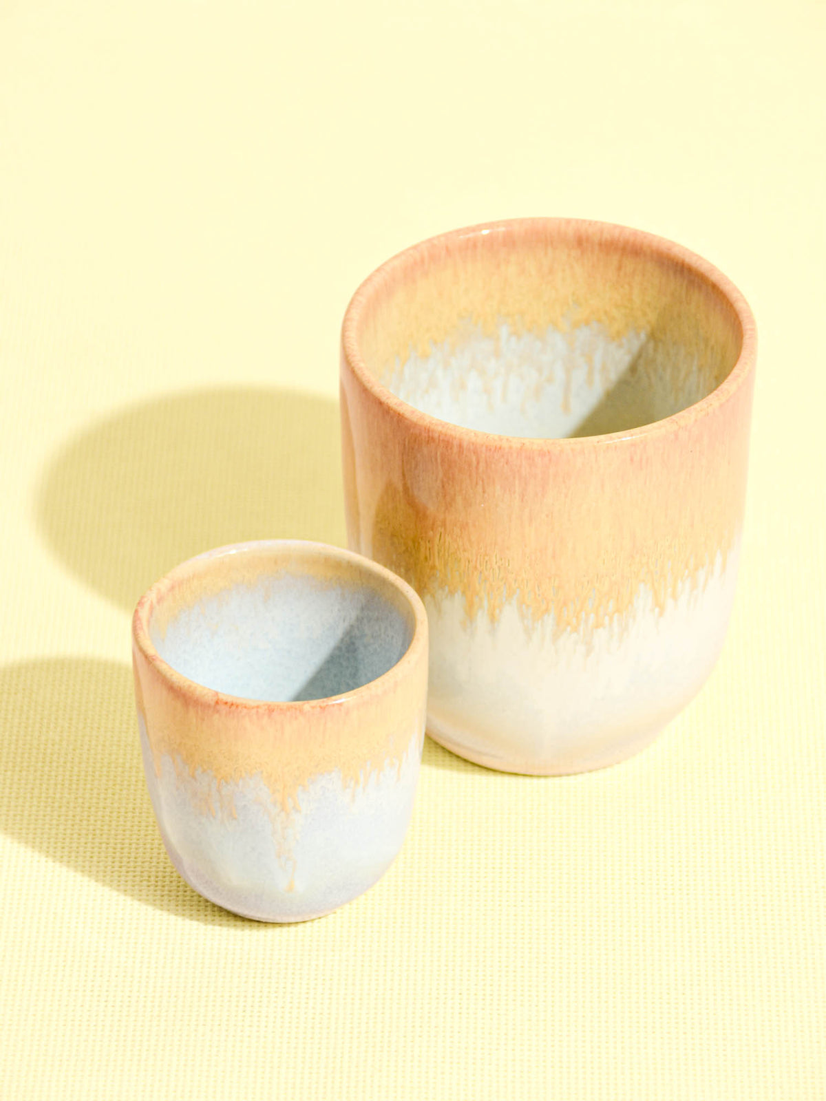 Tasse expresso | Jaune sable