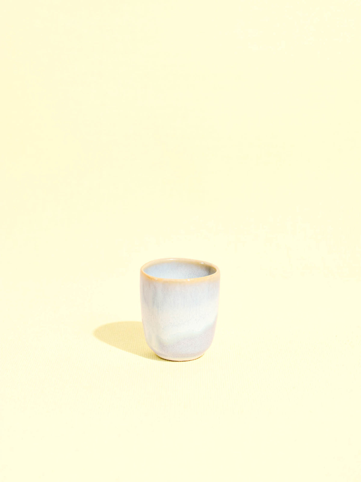 Tasse expresso | Blanc glacier
