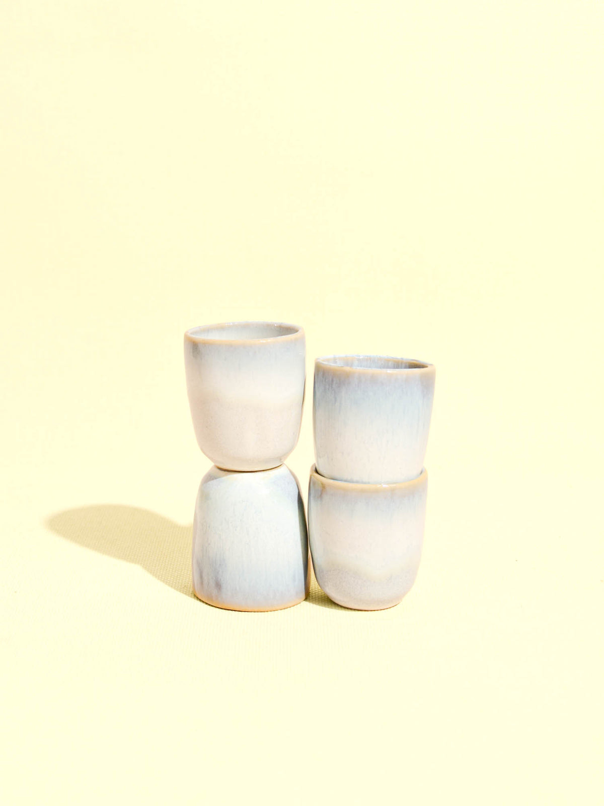 Tasse expresso | Blanc glacier
