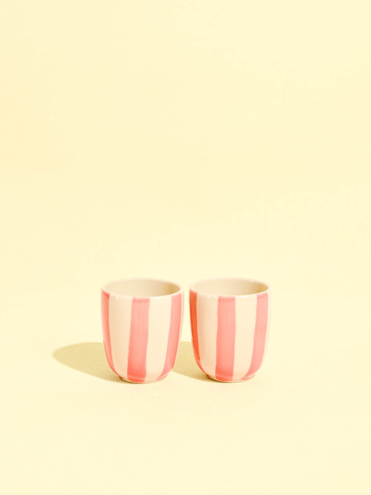 Set de 2 tasses expresso | Rose Linhas