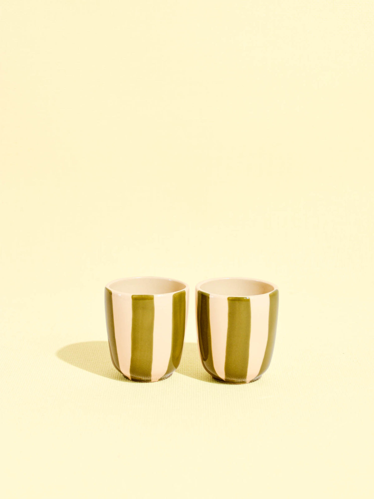 Set de 2 tasses expresso | Vert Linhas