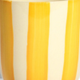 Grand Mug | Jaune Linhas