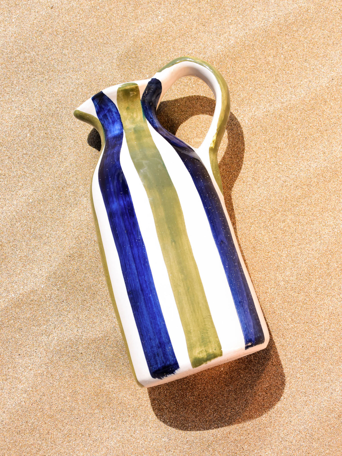 Vaisselle en grès Céladon, émail Bleu & Vert Linhas, fabriquée au Portugal