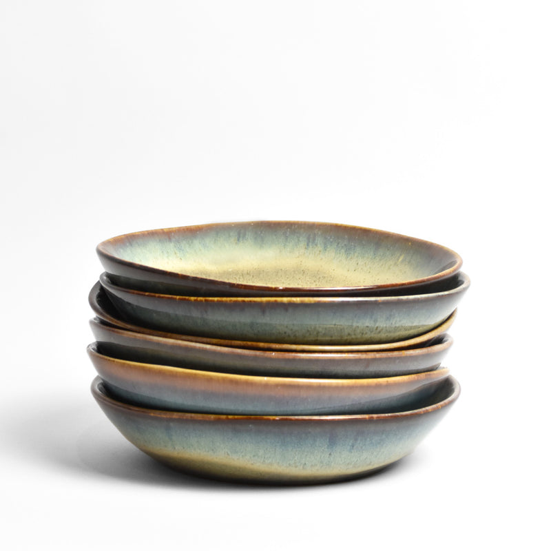 Assiette creuse | Bleu lagon