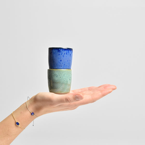 Tasse expresso | Mix Vert & Bleu