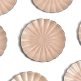 Petite assiette Fleur | Rose grisé