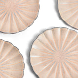 Petite assiette Fleur | Rose grisé